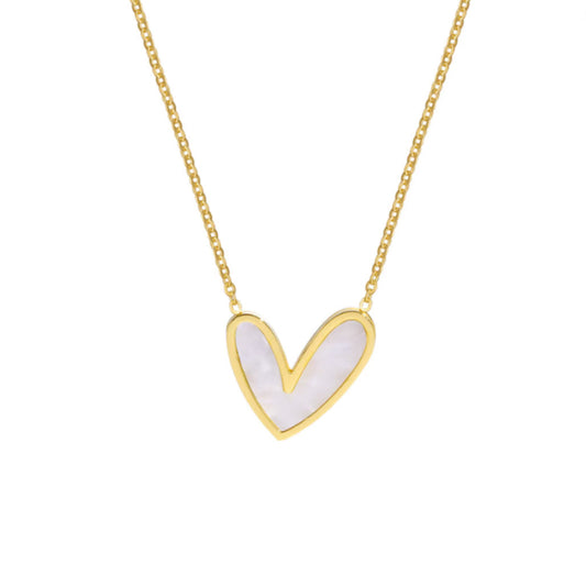 Mara Herz Halskette Gold