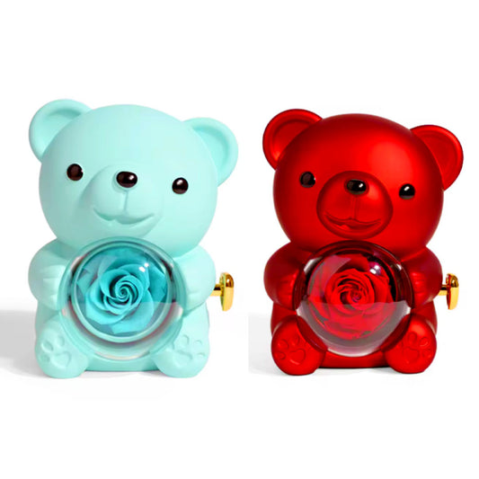 Medvědí otočná dárková krabička