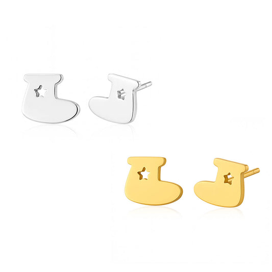 Stiefelohrringe – Edelstahl