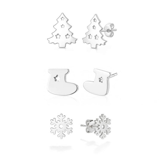 Weihnachtsangebot: Ohrringe im 3er-Set