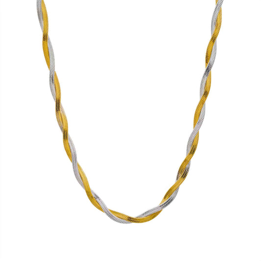 Duo Snake Chain Náhrdelník