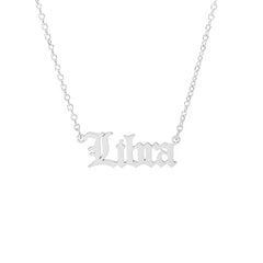 Sternzeichen-Namens-Silberkette