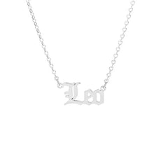 Sternzeichen-Namens-Silberkette