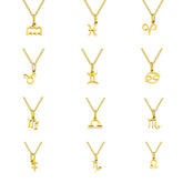 ZODIAC Symbol Zlatý náhrdelník