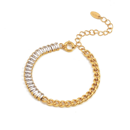 Nova Zirkon Goldarmband