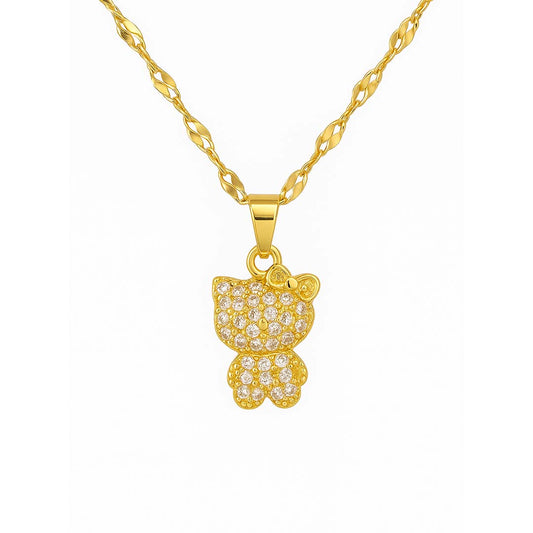 Mächtige Kitty Halskette