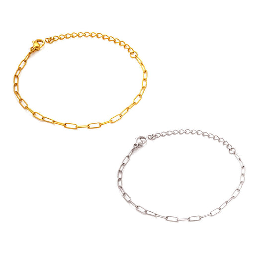 Sona Paperclip Kleines Armband