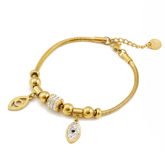 Zara Zirkon Goldarmband