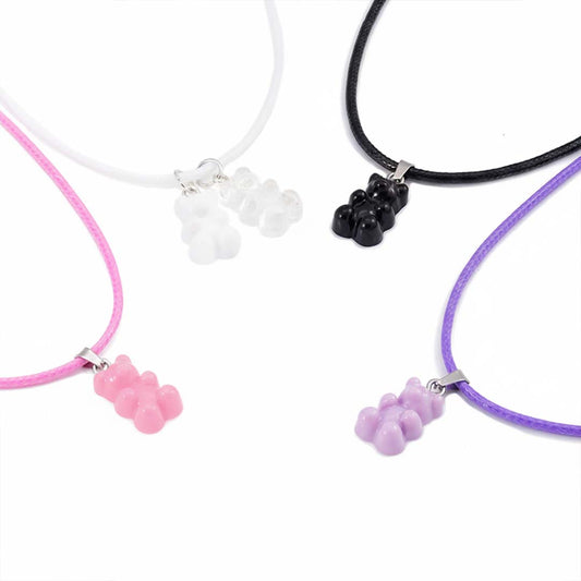 Elena Teddybär Halskette