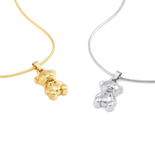 Halskette mit sitzendem Teddy