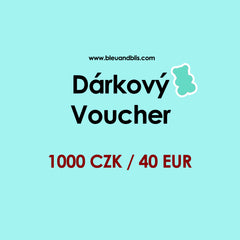 Voucher v hodnotě 1000 Kč / 40 €