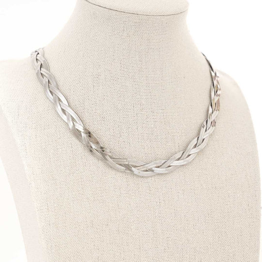 Triple Snake Chain Necklace