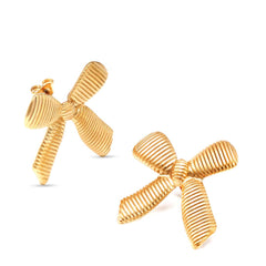 Axim Schleife Ohrring Gold