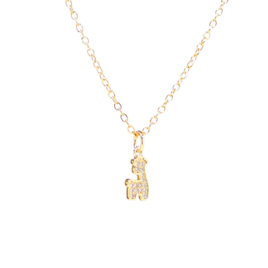 Lily Giraffe Necklace