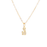 Lily Giraffe Necklace