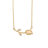 Tila Tulip Necklace Gold