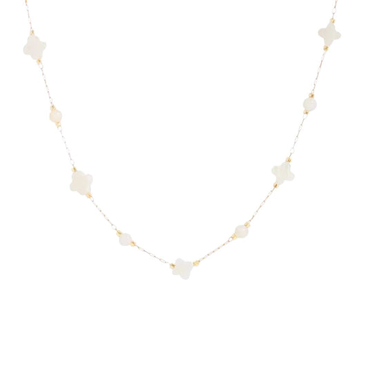 White Clover Necklace