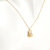 Teddy Love Gold Necklace