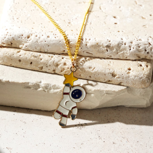 Space Astronaut Necklace