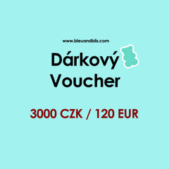 Voucher v hodnotě 3000 Kč / 120 €