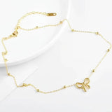 Jitka Bow Necklace Gold