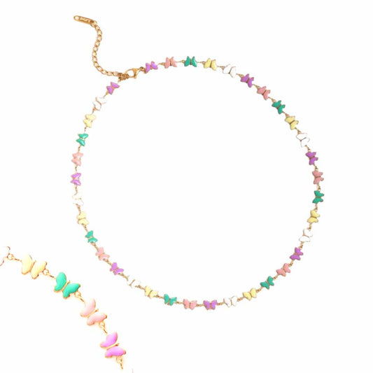 Butterfly Choker Necklace