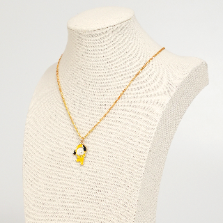 Yellow Puppy Necklace