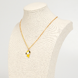 Yellow Puppy Necklace