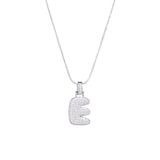 E Pendent Necklace