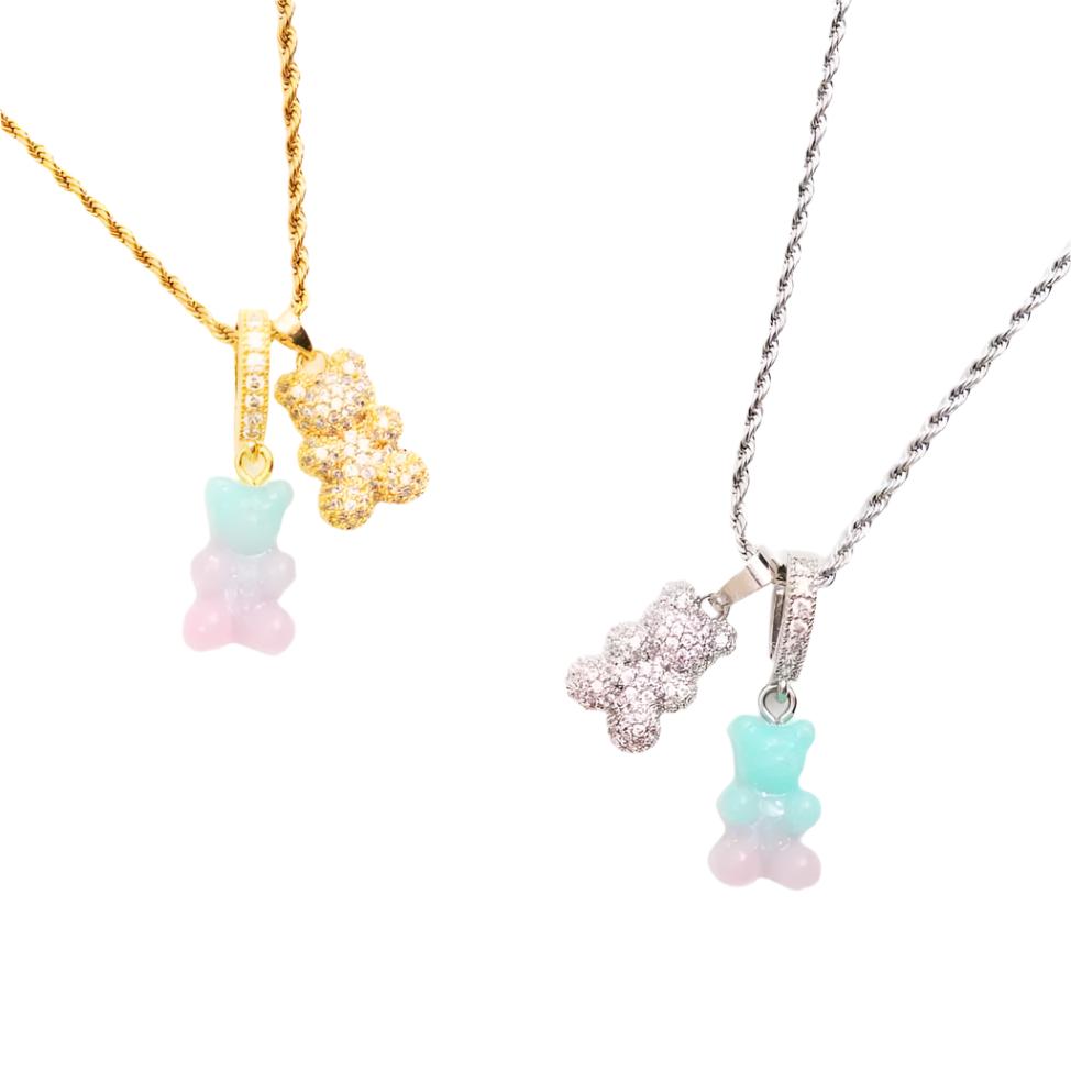 Limited Edition Dual Teddy Necklace