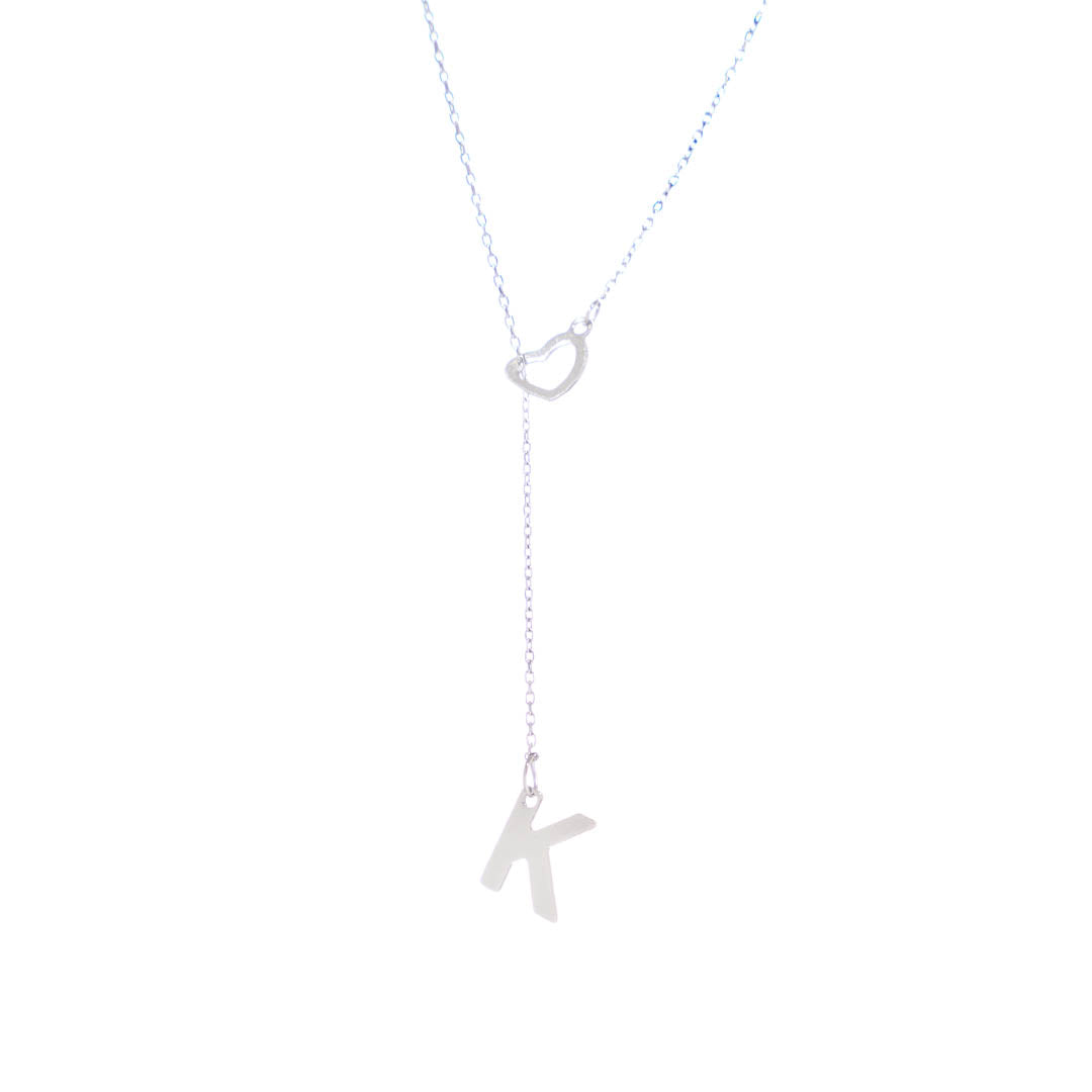 Custom Hanging Initial Necklace