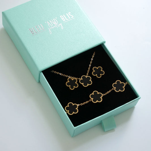 Granna Clover Set ( Náušnice + náhrdelník )