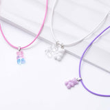 Elissa Teddy Bear Necklace