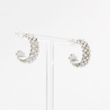 Pearly hoops Earring