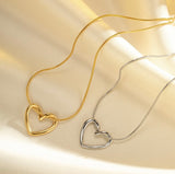 Clara Hearts necklace