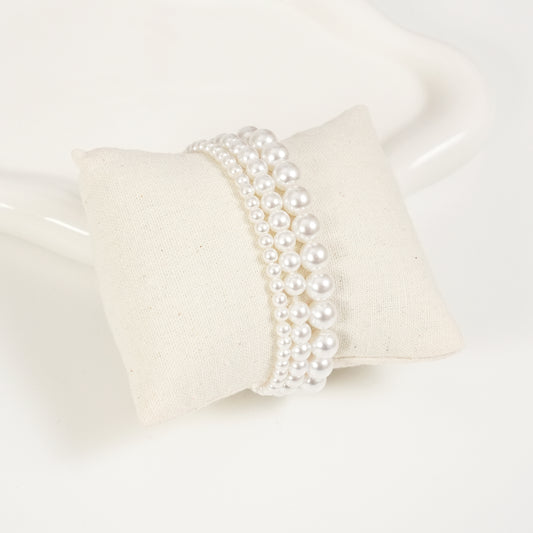 Charlene Pearl Bracelet Set