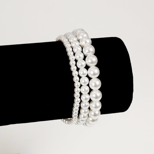 Charlene Pearl Bracelet Set