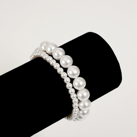 Beatrice Pearl Bracelet Set