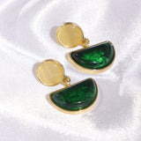 Persian Emeralds Earring