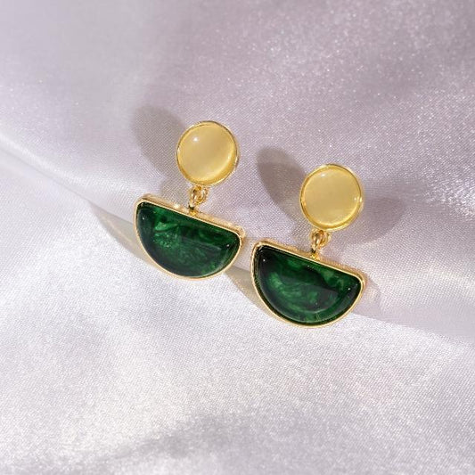 Persian Emeralds Earring