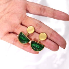 Persian Emeralds Náušnice 