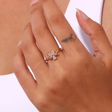 Lyra Flower Ring