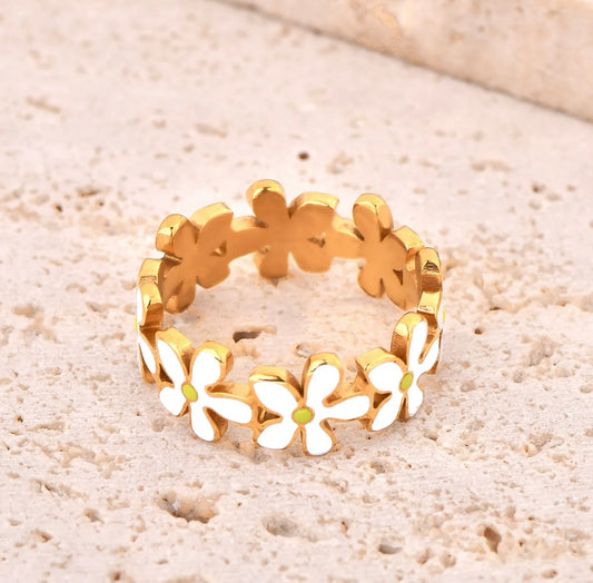 Daisy Flower Ring