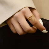 Felis Chain Ring