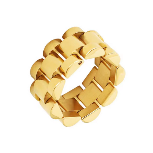 Chain Ring Gold