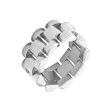 Chain Ring Silver