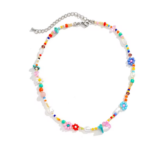 Klara Colorful Bead Necklace