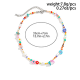 Klara Colorful Bead Necklace