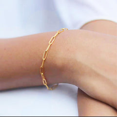 Sona Paperclip Velký Náramek