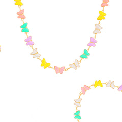Motýlí Choker Náhrdelník 